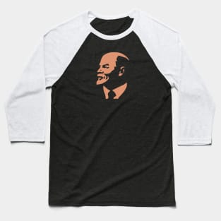 Vladimir Lenin Portrait Baseball T-Shirt